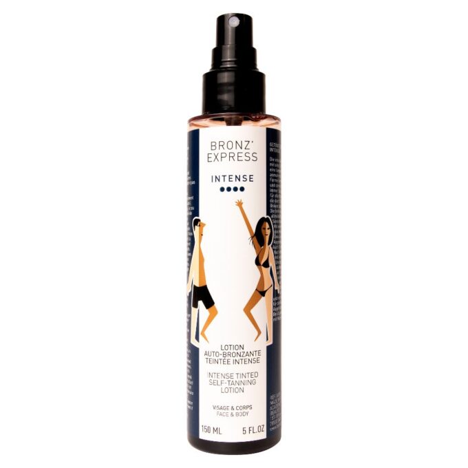 Lotion Auto-Bronzante Teintée Intense 150ml – Intensīvs tonēts pašiedeguma ūdens